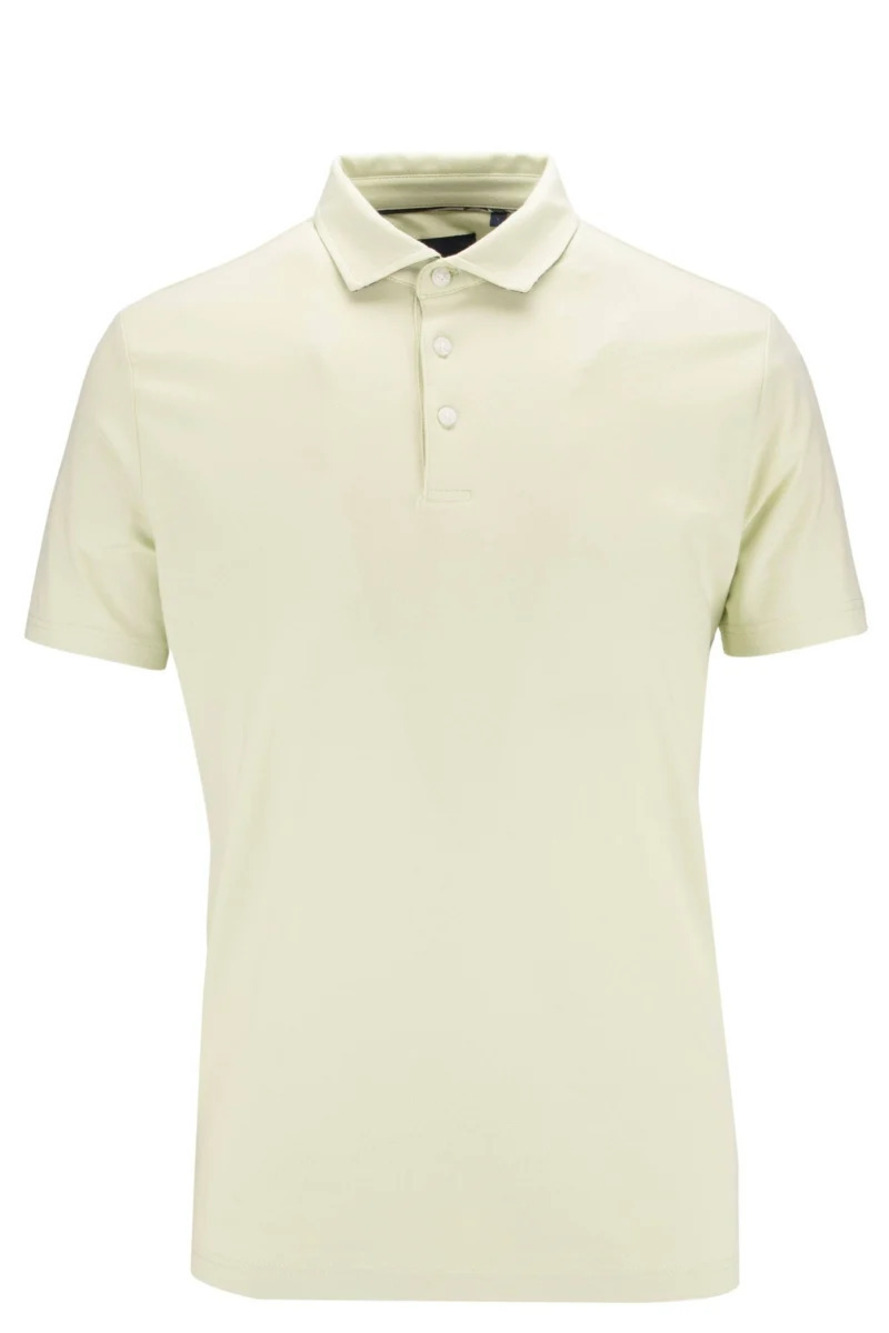 Guide London Mint Green Polo with Inner Collar Detail/18997